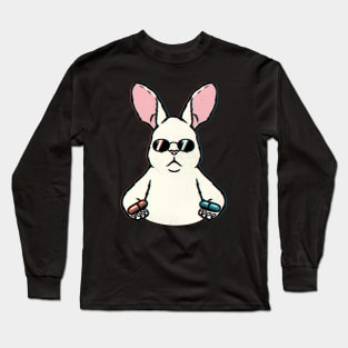 Follow The White Rabbit by Tobe Fonseca Long Sleeve T-Shirt